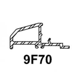 Rejet d'eau pour seuil ALU KÖMMERLING 20 MM