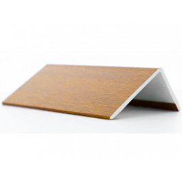 Cornière PVC Chêne doré 100x100C