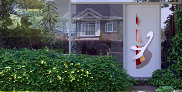 porte d'entrée sur mesure alu pvc verre